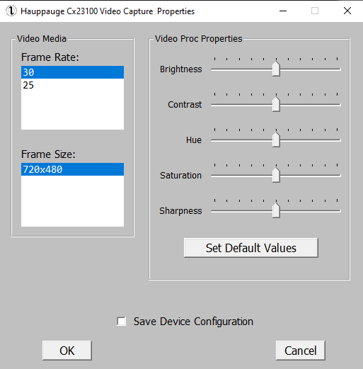 Analog Video Capture Topics « IOTA