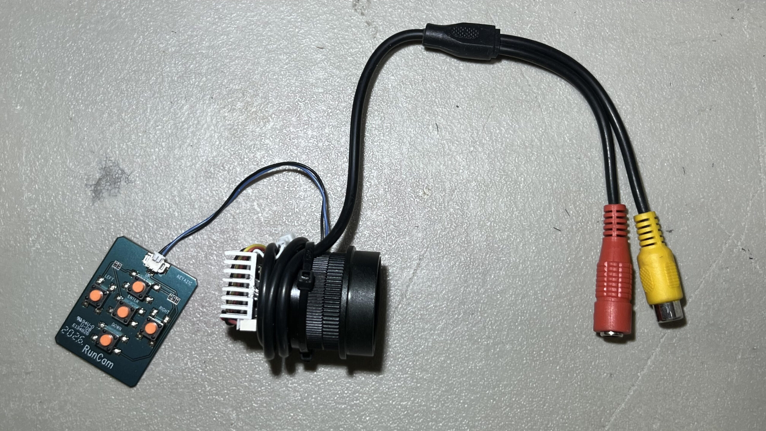 Kit 2 - Runcam Night Eagle 3 with heat sink, cables, original lens, all adapters (no Focal Reducer)